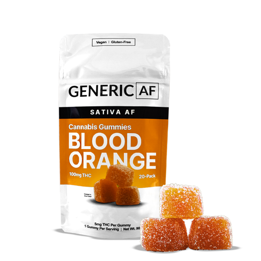 AF Blood Orange gummies